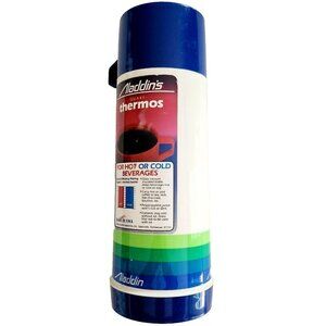 1984 Aladdin Thermos Hot And Cold Travel Container Vintage Large 48 oz INVRM